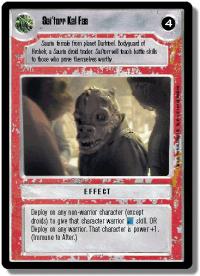 star wars ccg premiere limited sai torr kal fas