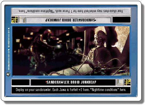 Sandcrawler: Driod Junkheap (WB)