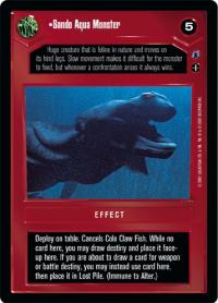 star wars ccg reflections iii premium sando aqua monster dark