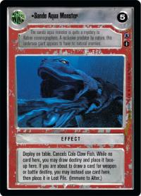 star wars ccg reflections iii premium sando aqua monster light