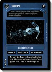 star wars ccg death star ii scimitar 1