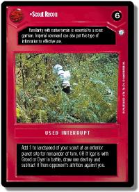 star wars ccg endor scout recon