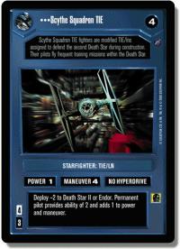 star wars ccg death star ii scythe squadron tie