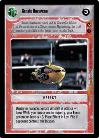 star wars ccg theed palace senate hovercam l