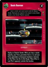 star wars ccg theed palace senate hovercam d