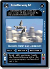 star wars ccg special edition sentinel class landing craft