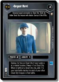 star wars ccg special edition sergeant merril