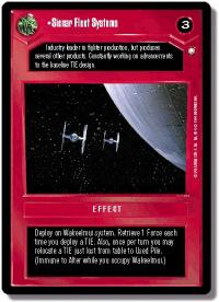 star wars ccg reflections ii foil sienar fleet systems foil