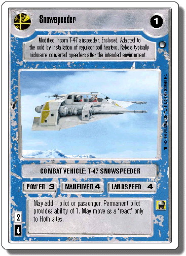 Snowspeeder (WB)