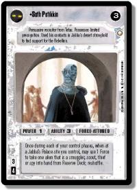 star wars ccg special edition soth petikkin