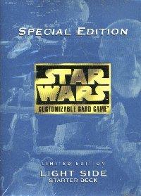 star wars ccg star wars sealed product special edition starter deck light
