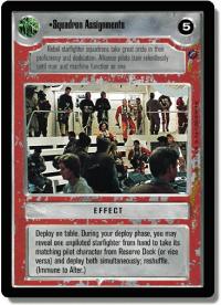 star wars ccg death star ii squadron assignments