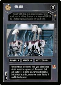 star wars ccg theed palace ssa 1015