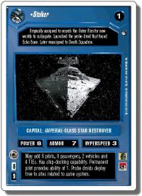 star wars ccg hoth revised stalker wb