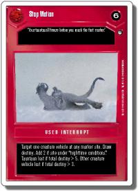 star wars ccg hoth revised stop motion wb