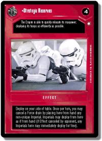 star wars ccg special edition strategic reserves