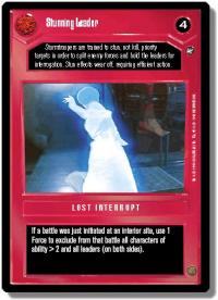 star wars ccg a new hope limited stunning leader