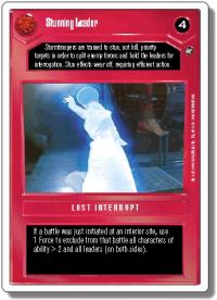 star wars ccg a new hope revised stunning leader wb