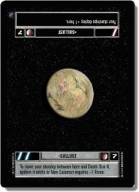 star wars ccg death star ii sullust light