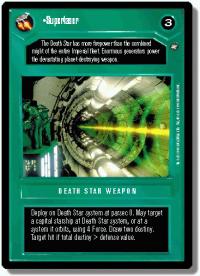 star wars ccg a new hope limited superlaser