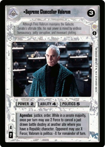 Supreme Chancellor Valorum