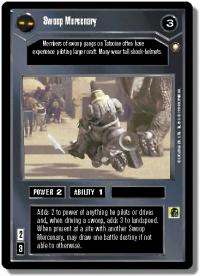 star wars ccg special edition swoop mercenary