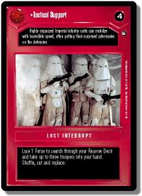 star wars ccg hoth limited tactical support
