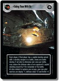 star wars ccg death star ii taking them with us