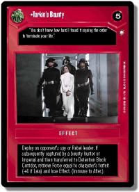 star wars ccg special edition tarkin s bounty