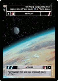 star wars ccg coruscant tatooine light