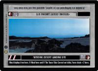 star wars ccg reflections iii foil tatooine desert landing site foil