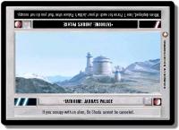 star wars ccg special edition tatooine jabba s palace