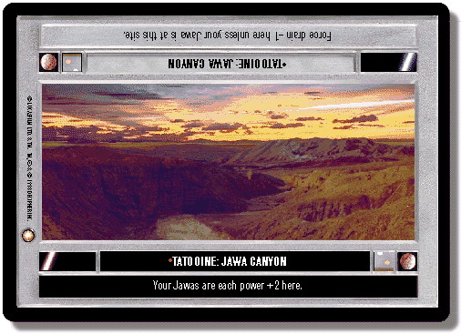 Tatooine: Jawa Canyon (Dark)