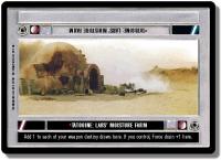 star wars ccg premiere unlimited tatooine lars moisture farm dark wb