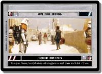 star wars ccg premiere limited tatooine mos eisley dark