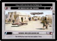 star wars ccg coruscant tatooine mos espa docking bay light