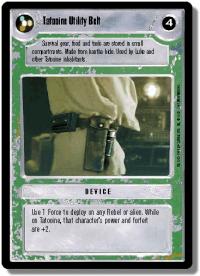 star wars ccg premiere limited tatooine utility belt