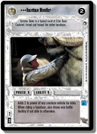 star wars ccg hoth limited tauntaun handler