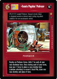 star wars ccg tatooine teemto pagalies podracer