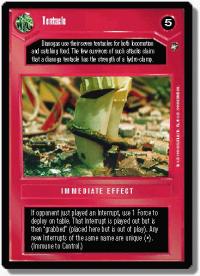 star wars ccg a new hope limited tentacle