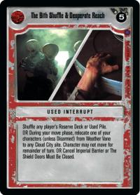 star wars ccg reflections ii premium the bith shuffle desperate reach