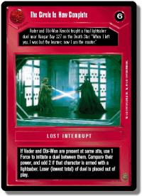 star wars ccg premiere unlimited the circle is now complete wb