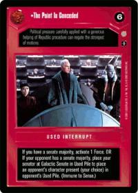 star wars ccg coruscant the point is conceded