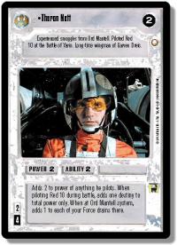 star wars ccg special edition theron nett