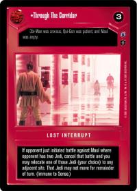 star wars ccg reflections iii premium through the corridor