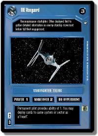 star wars ccg a new hope limited tie vanguard