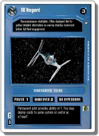 star wars ccg a new hope revised tie vanguard wb