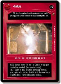 star wars ccg jabbas palace torture