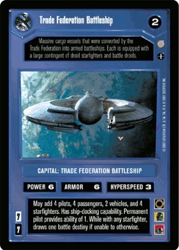 Trade Federation Battleship