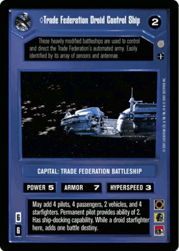 Trade Federation Droid Control Ship